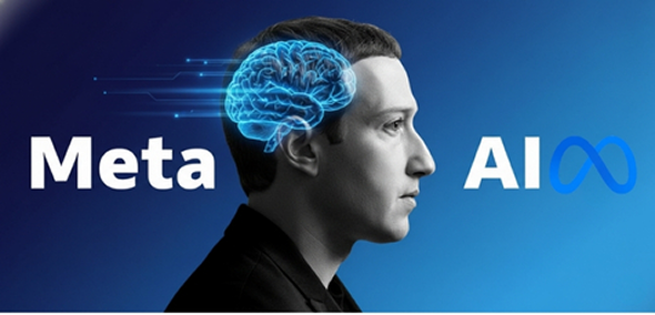 Meta AI technology illustration